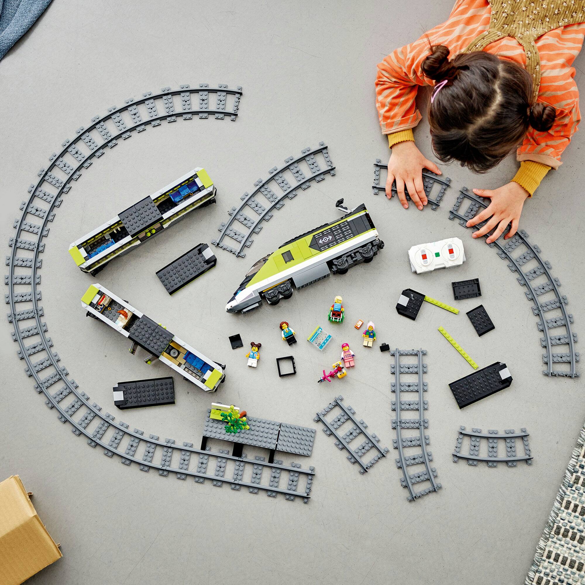LEGO® City Express Passenger Train 60337 Building Kit (764 Pieces)